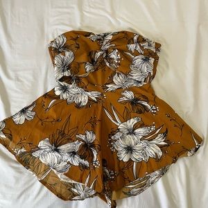 Floral romper